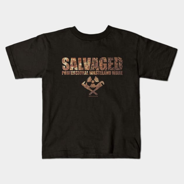 SALVAGED Ware logo Kids T-Shirt by SALVAGED Ware